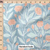 Ruler Scale for Blaise (navy and peach) by Amy MacCready